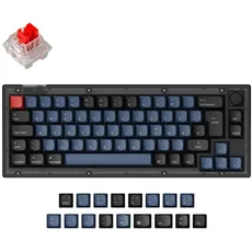 Bild von V2 Knob Frosted Black, 65%, LEDs RGB, Keychron K Pro RED, hot-swap, USB, DE (V2-C1-DE)