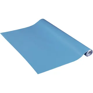 Vénilia Klebefolie Effekt | Türkis-Grün leuchtend | 45 cm x 1,24 m | selbstklebende Möbelfolie, Dekofolie, Küchenfolie, Tapete | PVC ohne Phthalate | Made in EU