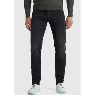 Regular-fit-Jeans PME LEGEND "Nightflight PTR120", Damen, Gr. 32, Länge 34, schwarz (real schwarz denim), Denim/Jeans, Obermaterial: 76% Baumwolle, 21% Polyester, 3% Elasthan, regular fit lang, Jeans Regular-fit-Jeans, in verschiedenen Waschungen - Regular Fit