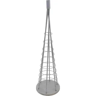 MCW Deko-Baum O91 Metall 90cm Silberfarben