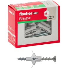 Fischer Dübel FU 25 Stück 6 x 3,5 V