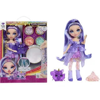 Rainbow High Rainbow Shimmers with Slime 28 cm Puppe (Violet)