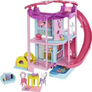 Barbie Chelsea Haus (pink), Set inkl. Zubehör, Puppenhaus
