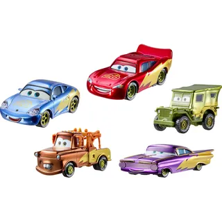 Mattel Disney Pixar Rennautos 5er-Pack zum 20. Jubiläum