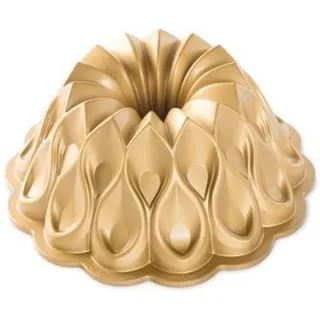 Nordic Ware Gugelhupfform 3er-Set Gold Ø 26 cm