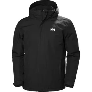 HELLY HANSEN Herren Herren Jacke Dubliner Insulated Jacke, Black, L, 53117