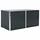 Hochbeet 160 x 80 x 77 cm Grau