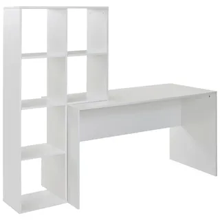 Wohnling Kinderschreibtisch 170 cm Weiß