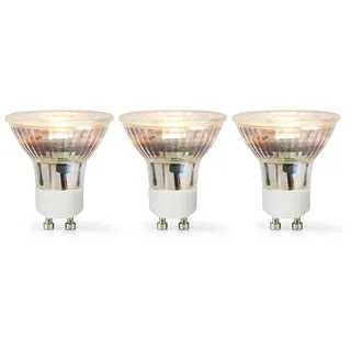 Nedis LBGU10P163P3 | Spot | 4,5 W 345 lm, 2700 K | Warmweiss | Retro Style | 3 Stück