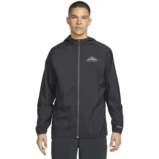 Nike DX6883-010 M NK AIREEZ JACKET Jacket Herren BLACK/DK SMOKE GREY/WHITE Größe M