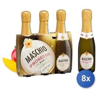 8x Maschio Prosecchino 3X200 Stock, 11 % Vol, Transparent, MPN 8001540002013