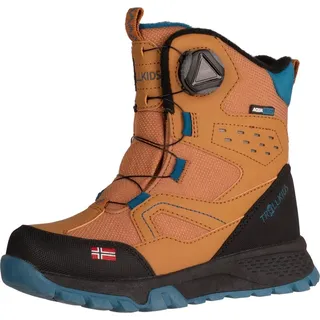 TROLLKIDS Kirkenes Schneeschuhe - Almond / Dark Marine - EU 34