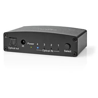 Nedis ASWI2514BK | TosLink switch