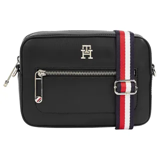 Tommy Hilfiger Iconic Camera Bag Umhängetasche Kunstleder Black