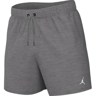Nike Jordan Brooklyn Fleece Shorts Für Herren, Carbon Heather/Weiß, FV7285-091, L
