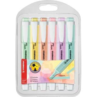 Stabilo Textmarker swing cool Pastel 6 St.
