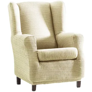 Eysa Aquiles elastisch Sofa überwurf ohrensessel Farbe 00-Ecru, Polyester-Baumwolle, 37 x 29 x 5 cm, F817080