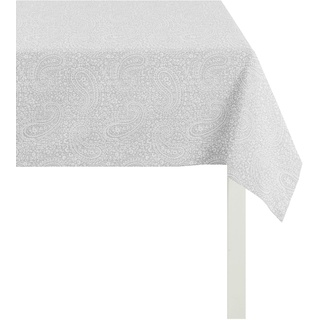 APELT 7907 100X100 88 mitteldecke, Polyester, hellgrau