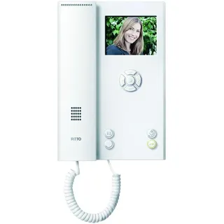 Ritto RGE1786770 Video-Hausstation, Color, weiß
