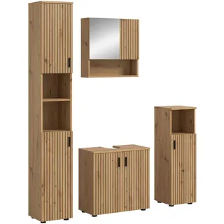 inn.furn Livia 4-tlg. Eiche