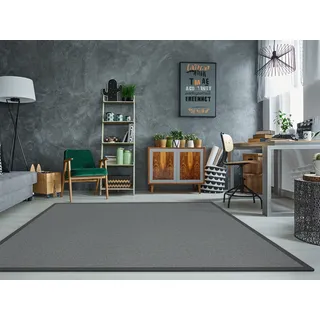 DEKOWE Naturana Panama Spezial Webteppich 180 x 250 cm Grau