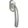 8106619 Fenstergriff mit Rasterung Vierkant 7 x 32 mm silber eloxiert