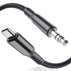 Basesailor USB C Aux Kabel 1.2M,Typ C auf 3,5mm Stecker Klinke Audio Adapter für Kopfhörer,Autoradios,Samsung Galaxy S21 S22 S23 Plus Ultra Note 10 20 A53 A54 A71 A72 5G,Tab S8 S9,iPad 10 Pro Air 4 5