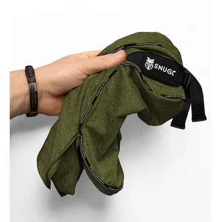 SNUGL Ersatzbezüge für Reisen (Olivgrün - Ersatzbezug, Erwachsener Klein)