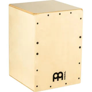 Meinl Percussion Jam Cajon Instrument - Kleine Trommelkiste für Kinder und Erwachsene bis 1,50 m - Schlagfläche Baltische Birke (JC50B)