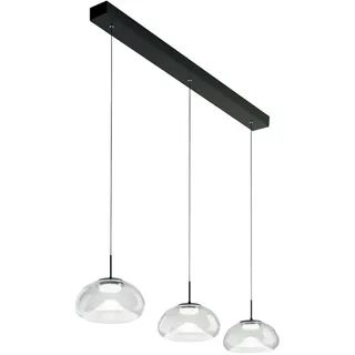Fabas Luce 3-flammige Pendelleuchte - 30W dimmbare LED - Transparentes lineares Design