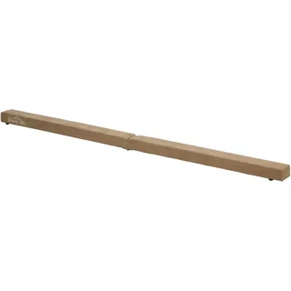 HOMCOM Schwebebalken Kiefernholz Polyester Braun 210L x 10B x 6,5H cm