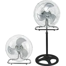 Bild von WT-7046 household fan Black, Stainless steel, Ventilator, Schwarz, Silber