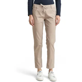 Tom Tailor Damen, 1049411 Tapered Relaxed Cordhose 32208-Soft taupe Grey, 36W / 28L - 36W / 28L