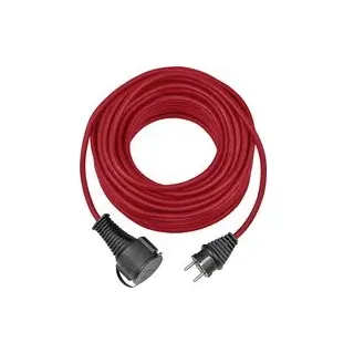 Brennenstuhl 1161860 Strom Verlängerungskabel Rot 25 m H05RR-F 3G 1,5 mm2
