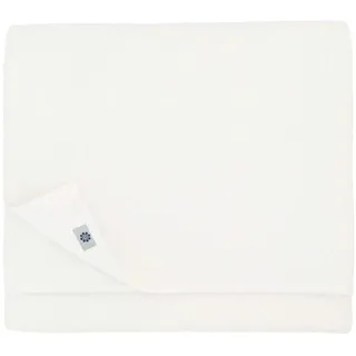 Linen & Cotton Elegante Tischdecke Stoff Amelia - 50% Leinen, 50% Baumwolle, Weiß/Weiss (147 x 300 cm) Tischtuch Tischwäsche Lang für Restaurant Hotel Cafe Deko Hochzeit Geburtstag Party