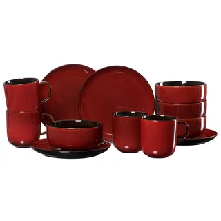 Ritzenhoff & Breker Gambia Kombiservice 12-tlg. rot