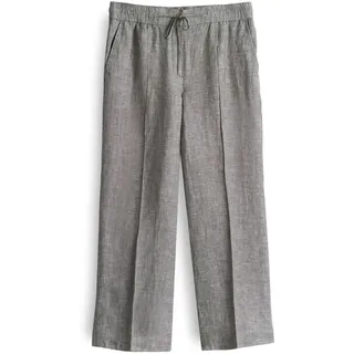 Opus Damen City Pants | City Pants MAIKITO Linen Relaxed aus reinem Leinen Olive Leaf, 42 - 42W