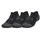 3er Pack Performance Tech Füßlinge Schwarz/Grau 41-43