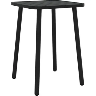 vidaXL Gartentisch Ø 50 x 71 cm Anthrazit/Grau