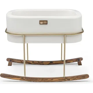 Skye Decor, Hier Metal - White, Gold, Wiegen, Weiß, Metall, 90 x 70 x 58 cm - Weiß, Gold