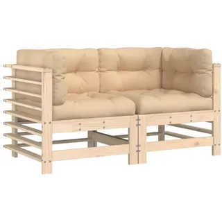 VidaXL 825681, Beige, Holz, 110 kg, Erwachsene & Kinder, 12 cm, 60 cm - Beige
