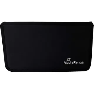 MediaRange CD-/DVD-Hülle, 48 Stück, Schwarz,