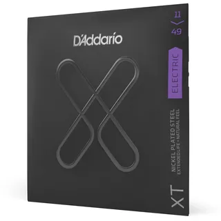 d’addario D'Addario XT Nickel E-Gitarrensaiten XTE1149, 11-49, 6-String | XT Nickel E-Gitarrensaiten bieten längere Lebensdauer, natürliches Spielgefühl, Stimmstabilität, Ansprache und starken Ton.