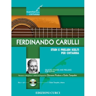 Edizioni Curci Carulli: Studi e Preludi Scelti per Chitarra (Guitar Studies)