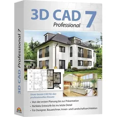 Bild von 3D CAD Professional Vollversion, 1 Lizenz CAD-Software