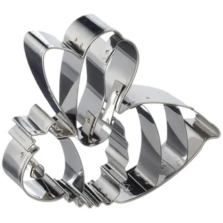 Städter Biene 7 cm Edelstahl, Silber