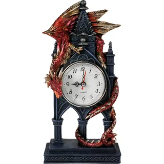 Nemesis Now 27,5 cm rote Time Guardian Uhr