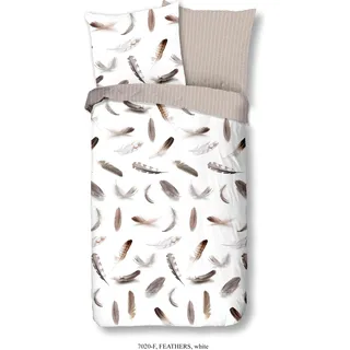 Duvet cover Good Morning 155x220 + 1* 80x80 cm - federn - Weiß