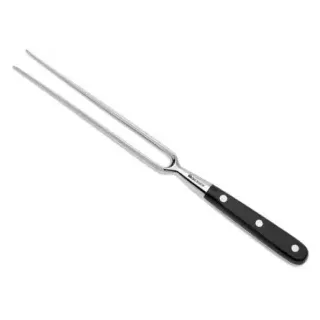 Giesser Krückengabel, geschmiedet, Ihr Helfer beim fachgerechten Tranchieren und Servieren von Fleischstücken, 1 Stück, Klingenlänge: 21 cm