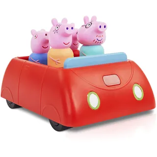 WOW! STUFF Peppa Wutz Peppas Schlaues Auto Interaktives Peppa Wutz Spielzeug für Vorschulkinder mit Lichtern und Geräuschen